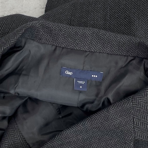 Gap Lined Blazer Jacket Coat sz 4 - Picture 8 of 10